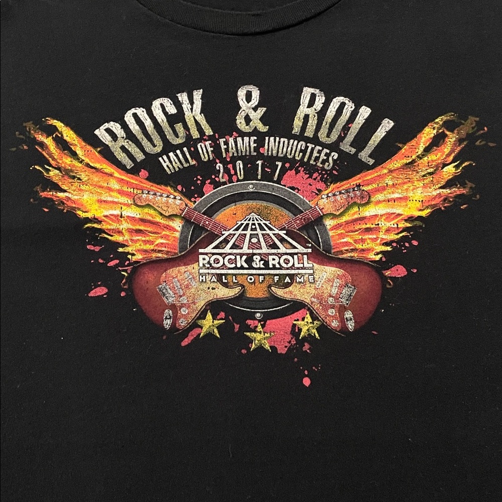 Rock & Roll Hall of Fame 2017 tshirt
